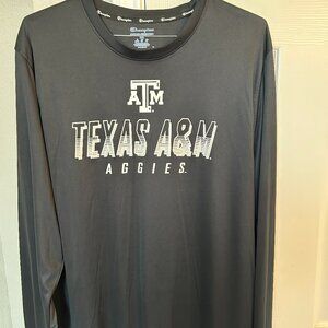 Champions Athletic Wear Texas A&M Long Sleeve Pullover - Black - 2XL
